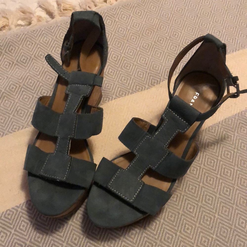 Leather wedges